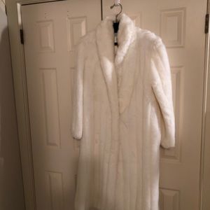 Vintage G. Caseratti Faux Fur Full Length Coat